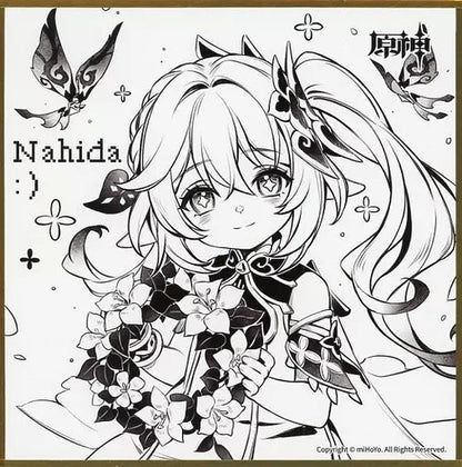 FES 2023 Memorial Shikishi Cardboard Nahida Ver. (Not For Sale)