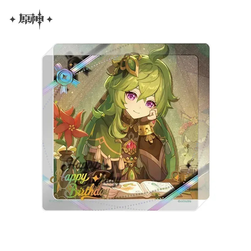 Genshin Impact The Day of Destiny Series Thick Acrylic Coaster 2025
