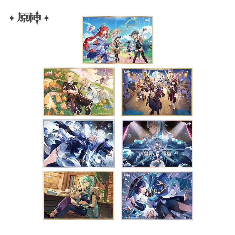 Genshin Impact Shikishi Card Board