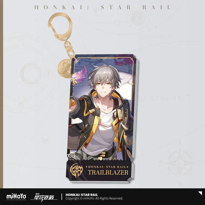 Honkai: Star Rail The Remembrance Character Warp Artwork Acrylic Keychain