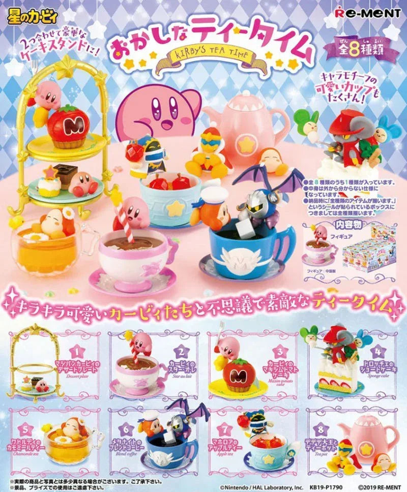 Re-Ment Kirby of the Stars Funny Tea Time Mystery Box Random One ACG Go Anime www.acg-go.com Mystery Box
