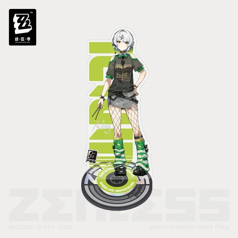 Zenless Zone Zero Sparkling Wonderland Series Rotating Acrylic Stand