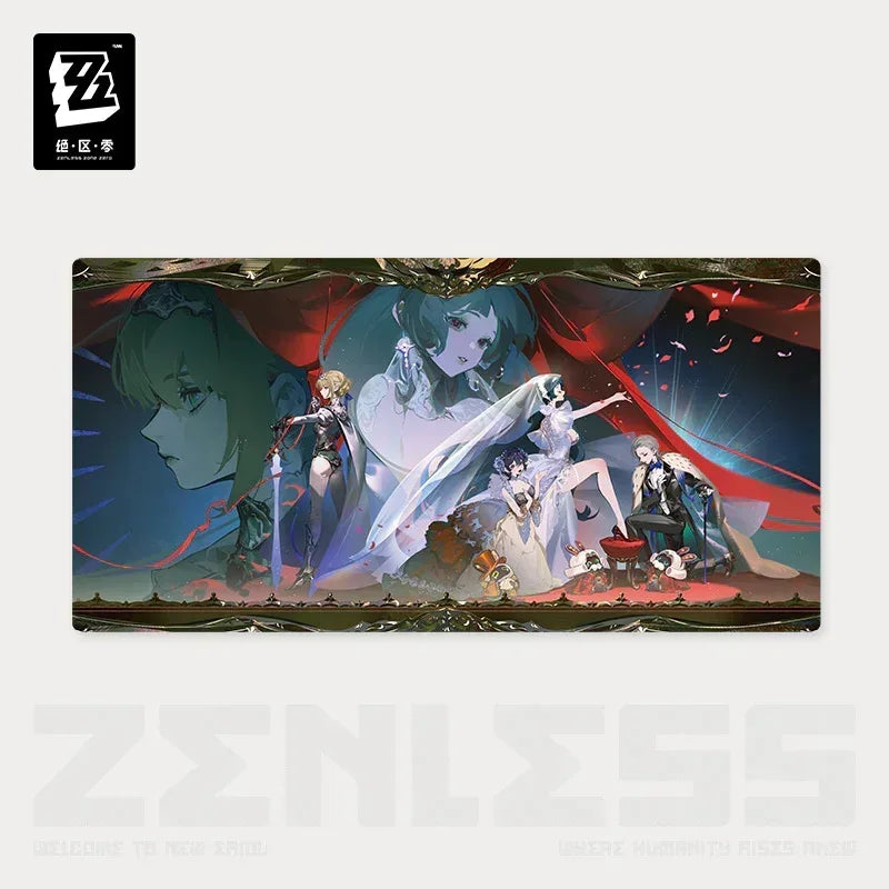 Zenless Zone Zero Concerto Channel Series Astra-nomical Moment Merch Mouse Pad ACG Go Anime www.acg-go.com Art Decor, Astra Yao, Badge, Belle, Evelyn Chevalier, Wise