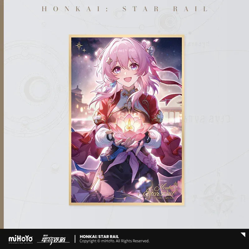 Honkai: Star Rail Stellar Celebration Series PET Shikishi Cardboard