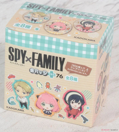 SPY×FAMILY Chibi Badge Mystery Box Random one ACG Go Anime www.acg-go.com Mystery Box
