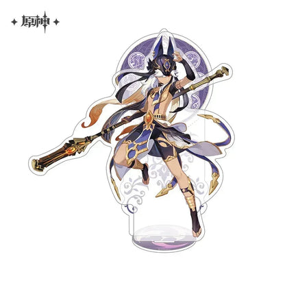 Genshin Impact Sumeru Character Stand Cyno ACG Go Anime www.acg-go.com Alhaitham, Candace, Character Artwork, Collei, Cyno, Dehya, Dori, Faruzan, Kaveh, Layla, Nahida, Nilou, Sethos, Stand, Tighnari, Wanderer