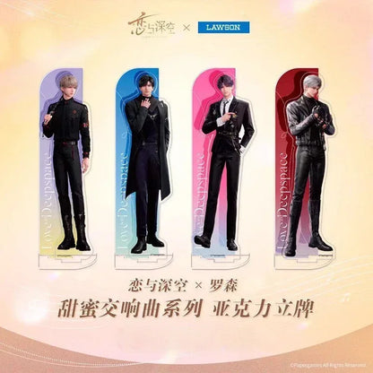 Love and Deepspace Sweet Symphony Series Acrylic Stand Xavier ACG Go Anime www.acg-go.com Rafayel, Stand, Sylus, Xavier, Zayne