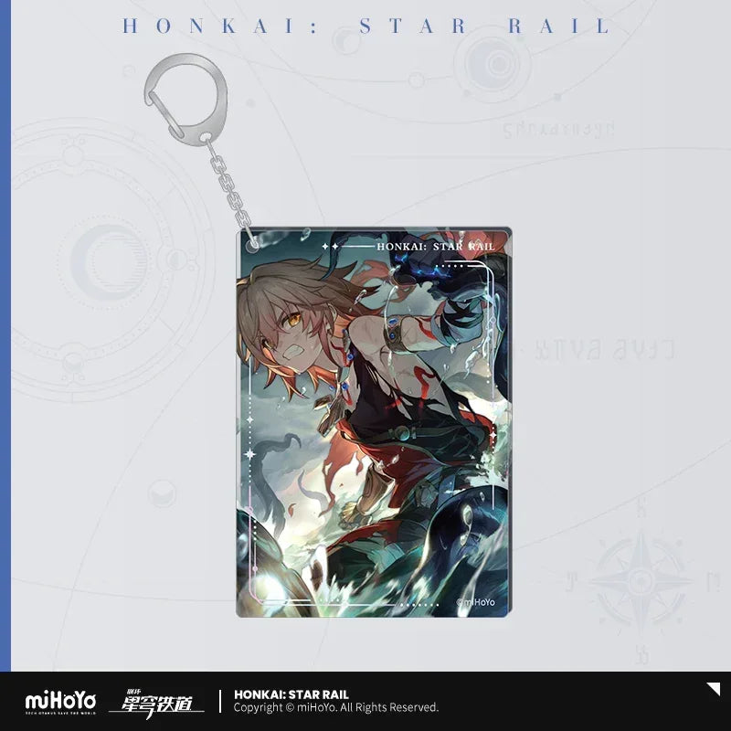 Honkai: Star Rail Light Cone Series Acrylic Pendant A Trail of Bygone Blood ACG Go Anime www.acg-go.com Anaxa, Argenti, Art Decor, Aventurine, Bailu, Black Swan, Blade, Castorice, Cipher, Dan Heng, Dan Heng & Blade, Dr. Ratio, Feixiao, Fu Xuan, Gepard, Huohuo, Hyacine, Kafka, Light Cone, Lingsha, Luka, Luocha, March 7th, Moze, Mydei, Pendant & Keychain, Rappa, Robin, Ruan Mei, Sparkle, Sushang, Tribbie, Yanqing, Yukong