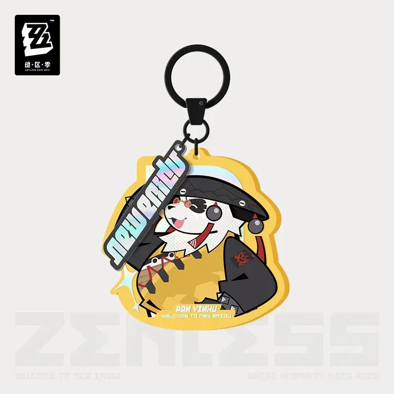 Zenless Zone Zero New Eridu Series Yunkui Summit Chibi Acrylic Keychain