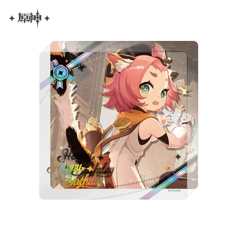 Genshin Impact The Day of Destiny Series Thick Acrylic Coaster 2025
