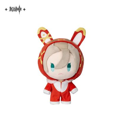 Genshin Impact Teyvat Paradise Series Mondstadt Character Plush Toy Albedo ACG Go Anime www.acg-go.com Albedo, Amber, Barbara, Bennett, Jean, Kaeya, Klee, Lisa, Plush, Theme Artwork, Venti