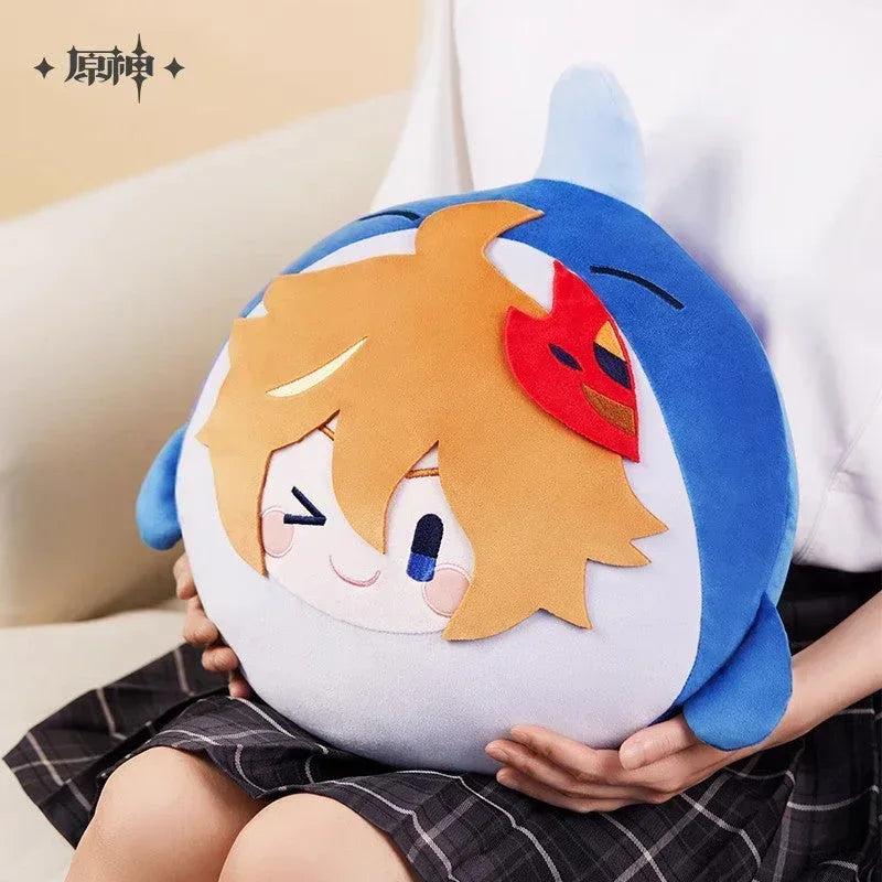 Genshin Impart Teyvat Zoo Theme Plush Pillow Tighnari ACG Go Anime www.acg-go.com Diluc, Household, Pillow, Tartaglia, Tighnari, Wriothesley, Xiao