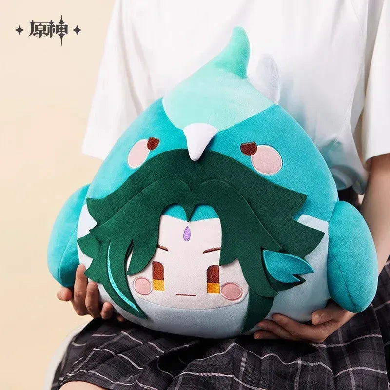 Genshin Impart Teyvat Zoo Theme Plush Pillow Tighnari ACG Go Anime www.acg-go.com Diluc, Household, Pillow, Tartaglia, Tighnari, Wriothesley, Xiao