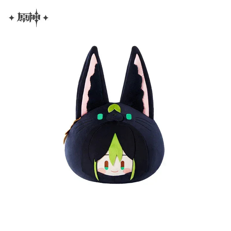 Genshin Impart Teyvat Zoo Theme Plush Pillow Tighnari ACG Go Anime www.acg-go.com Diluc, Household, Pillow, Tartaglia, Tighnari, Wriothesley, Xiao