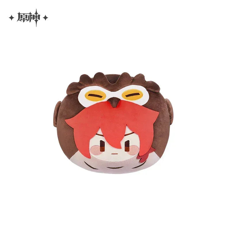 Genshin Impart Teyvat Zoo Theme Plush Pillow Diluc ACG Go Anime www.acg-go.com Diluc, Household, Pillow, Tartaglia, Tighnari, Wriothesley, Xiao