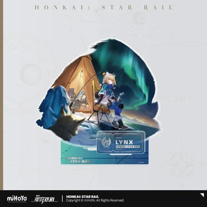 Honkai: Star Rail The Abundance Character Warp Artwork Acrylic Stand Lynx ACG Go Anime www.acg-go.com Bailu, Gallagher, Huohuo, Lingsha, Luocha, Lynx, Natasha, Stand