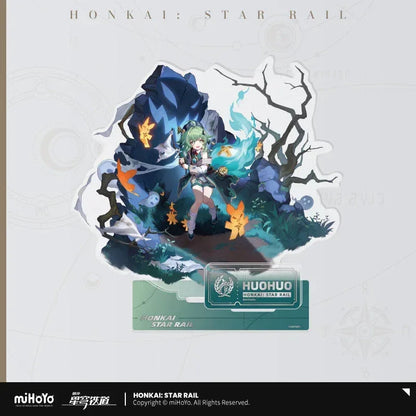 Honkai: Star Rail The Abundance Character Warp Artwork Acrylic Stand Huohuo ACG Go Anime www.acg-go.com Bailu, Gallagher, Huohuo, Lingsha, Luocha, Lynx, Natasha, Stand
