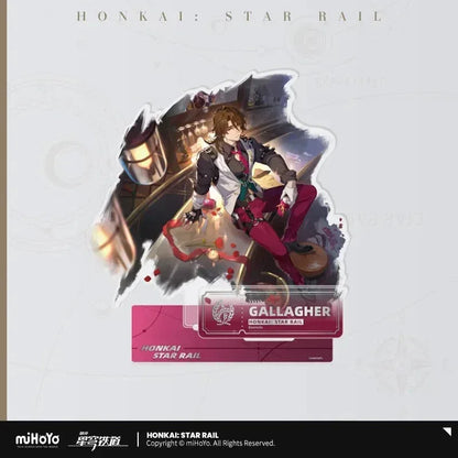 Honkai: Star Rail The Abundance Character Warp Artwork Acrylic Stand Gallagher ACG Go Anime www.acg-go.com Bailu, Gallagher, Huohuo, Lingsha, Luocha, Lynx, Natasha, Stand