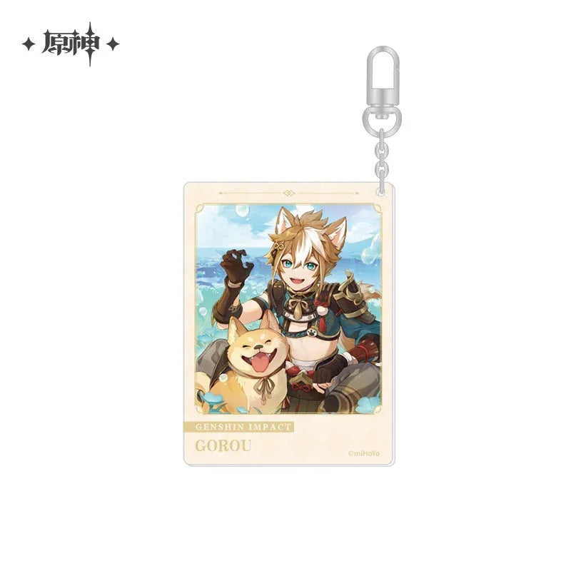The Day of Destiny Series Keychain Genshin Impact Gorou (2023) ACG Go Anime