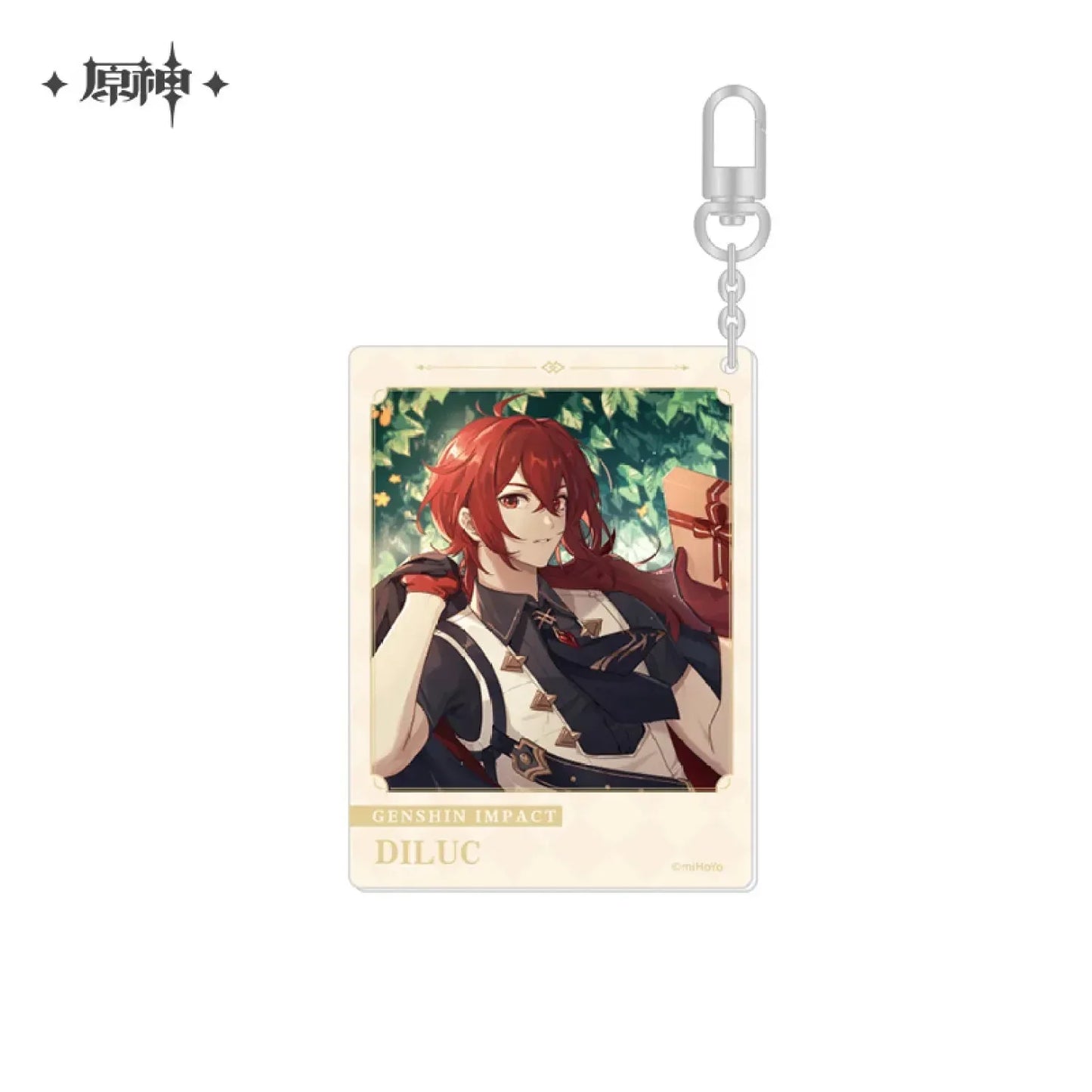 The Day of Destiny Series Keychain Genshin Impact Diluc (2022) ACG Go Anime