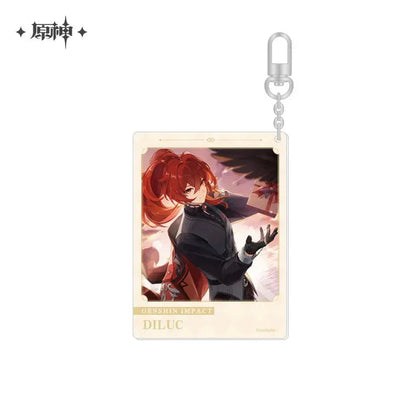 The Day of Destiny Series Keychain Genshin Impact Diluc (2023) ACG Go Anime