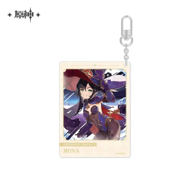 The Day of Destiny Series Keychain Genshin Impact Mona (2021) ACG Go Anime