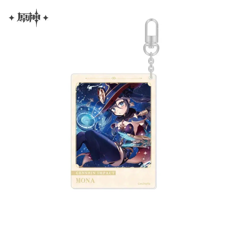 The Day of Destiny Series Keychain Genshin Impact Mona (2022) ACG Go Anime