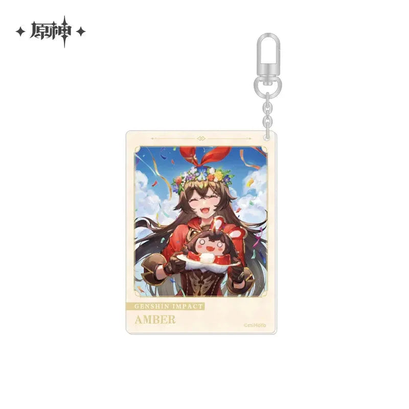 The Day of Destiny Series Keychain Genshin Impact Amber (2021) ACG Go Anime