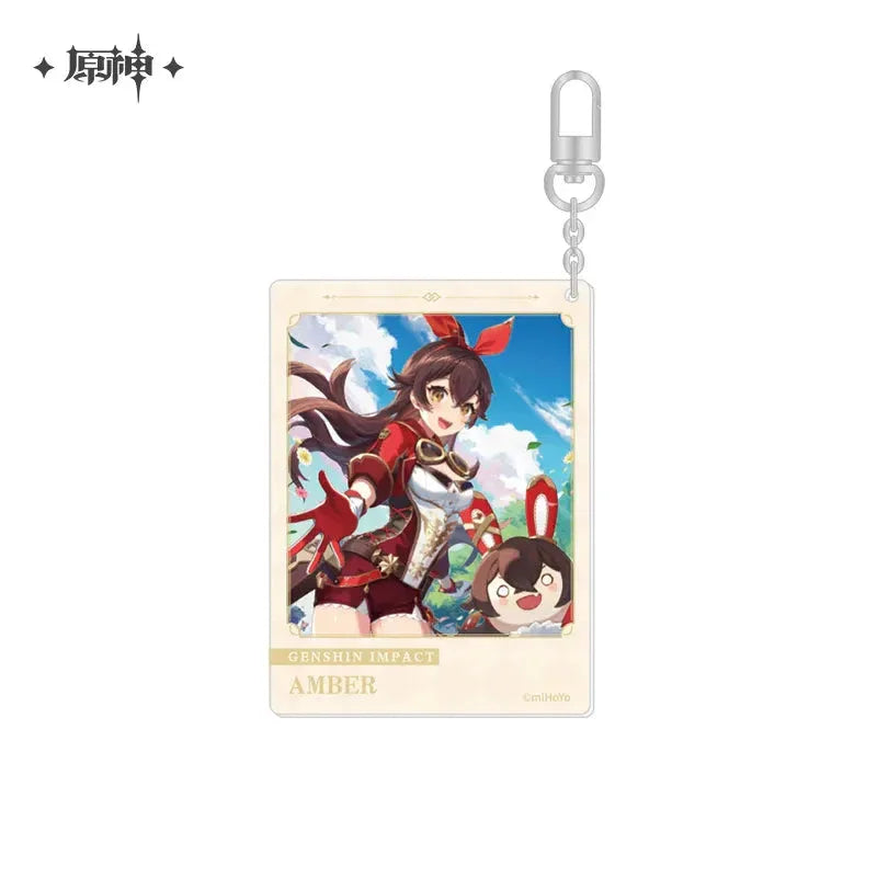 The Day of Destiny Series Keychain Genshin Impact Amber (2022) ACG Go Anime