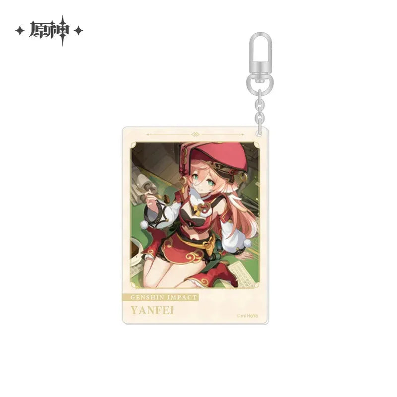 The Day of Destiny Series Keychain Genshin Impact Yanfei (2023) ACG Go Anime