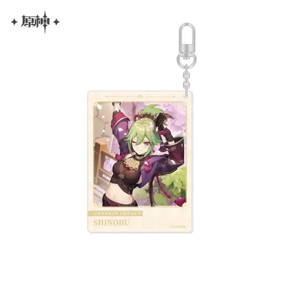 The Day of Destiny Series Keychain Genshin Impact Kuki Shinobu （2023） ACG Go Anime