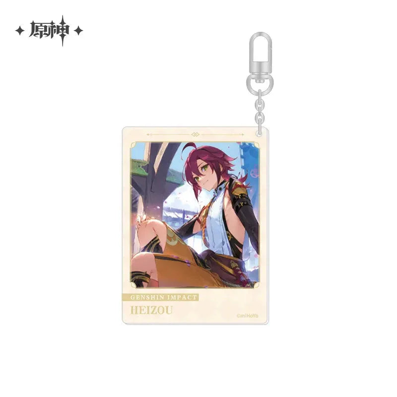The Day of Destiny Series Keychain Genshin Impact Shikanoin Heizou (2023) ACG Go Anime