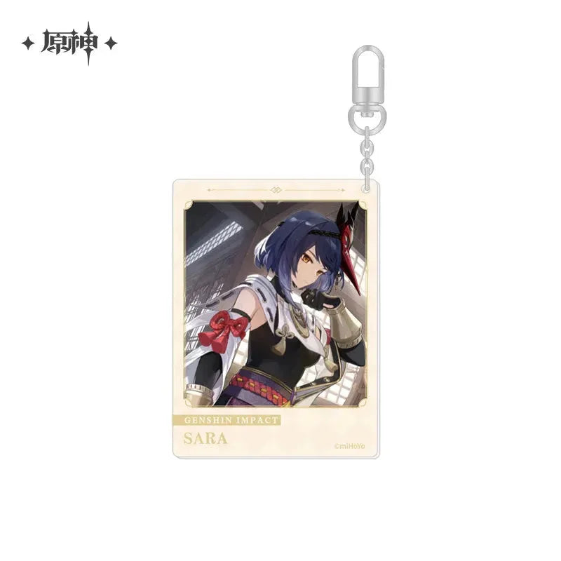 The Day of Destiny Series Keychain Genshin Impact Kujou Sara (2023) ACG Go Anime