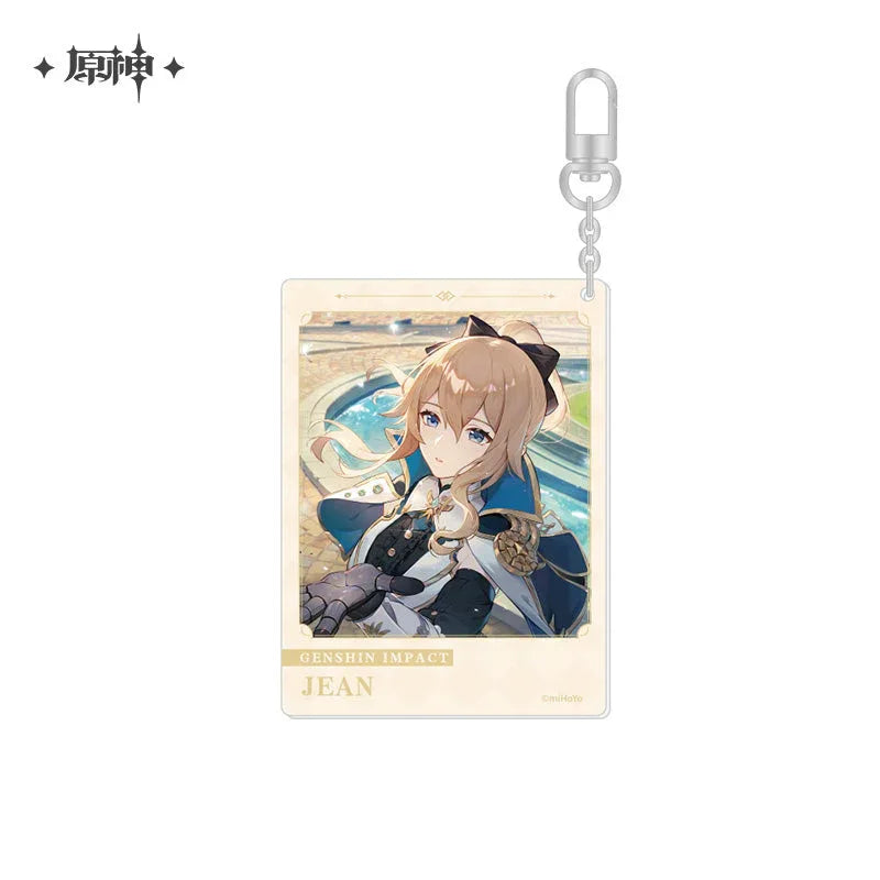 The Day of Destiny Series Keychain Genshin Impact Jean (2022) ACG Go Anime