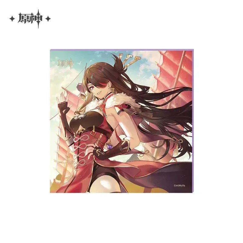 Genshin Impact The Day of Destiny Series Shikishi Cardboard Vol.2 Beidou (2022) ACG Go Anime www.acg-go.com Albedo, Art Decor, Cardboard, Chongyun, Eula, Kaedehara Kazuha, Kamisato Ayaka, Razor, Sayu, Shikishi, Xingqiu, Xinyan