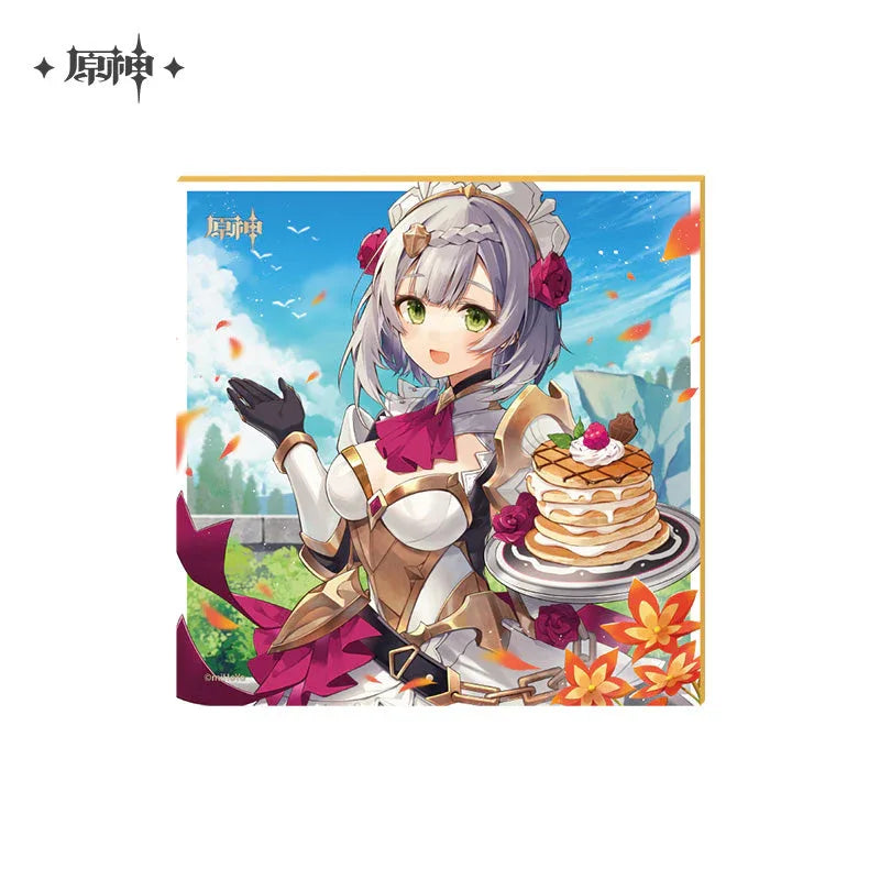 The Day of Destiny Series Shikishi Genshin Impact Noelle (2023) ACG Go Anime