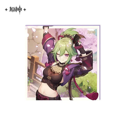 The Day of Destiny Series Shikishi Genshin Impact Kuki Shinobu (2023) ACG Go Anime