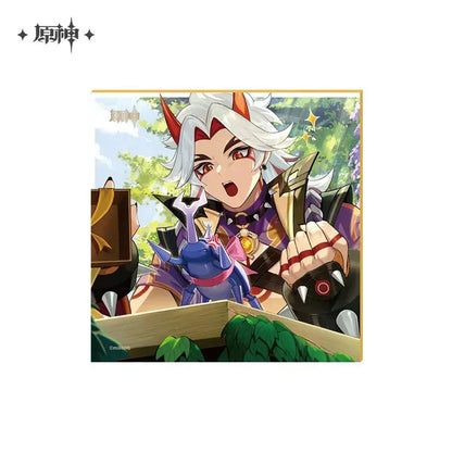 The Day of Destiny Series Shikishi Genshin Impact Arataki Itto (2023) ACG Go Anime