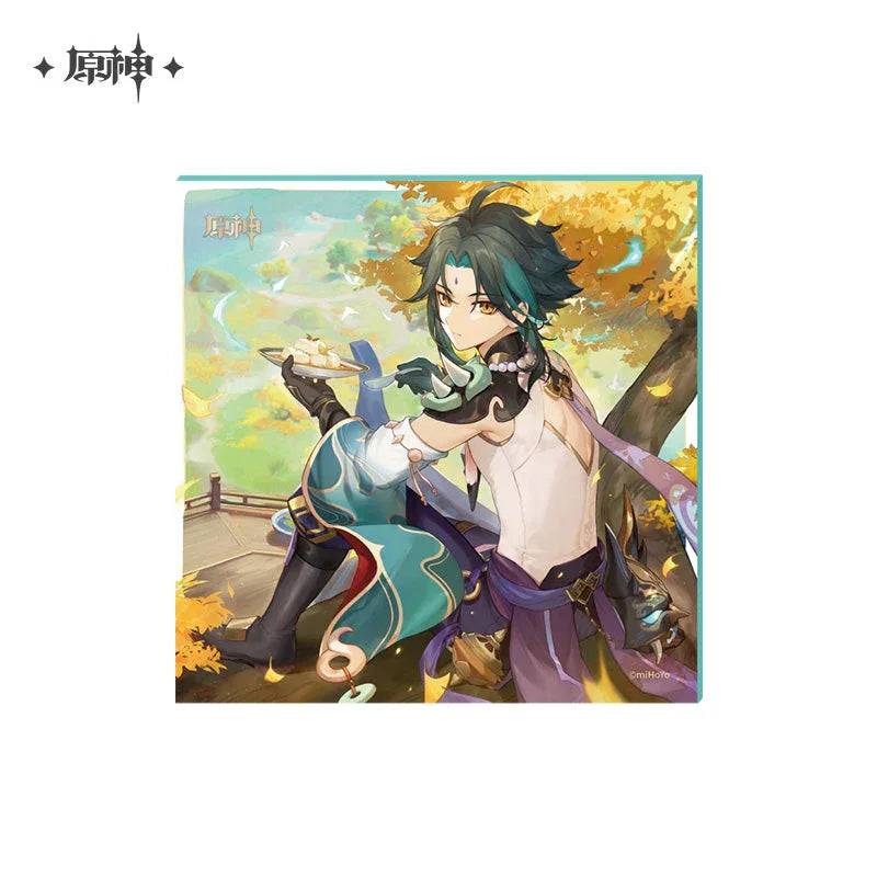 The Day of Destiny Series Shikishi Genshin Impact Xiao (2023) ACG Go Anime
