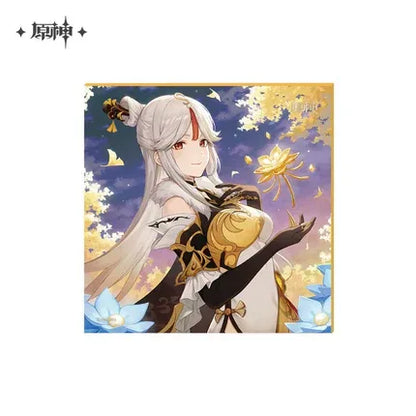 The Day of Destiny Series Shikishi Genshin Impact Ningguang (2022) ACG Go Anime