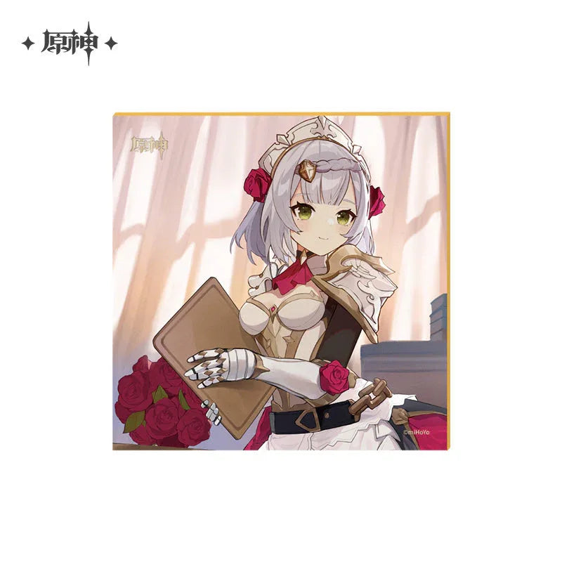 The Day of Destiny Series Shikishi Genshin Impact Noelle (2022) ACG Go Anime