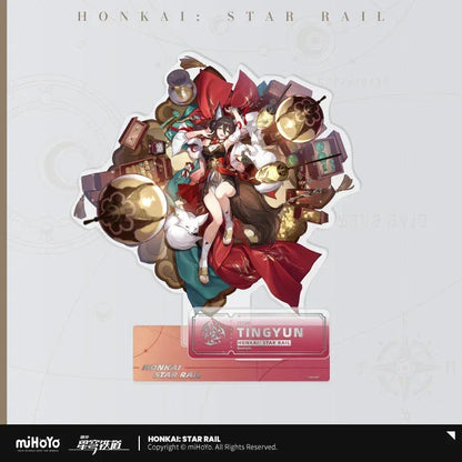 Honkai: Star Rail The Harmony Character Warp Artwork Acrylic Stand Tingyun ACG Go Anime www.acg-go.com Asta, Bronya, Caelus, Cerydra, Hanya, Robin, Ruan Mei, Sparkle, Stand, Stelle, Tingyun, Trailblazer, Tribbie, Yukong