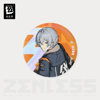 Zenless Zone Zero Time Signal Research Series Tinplate Badge Wise ACG Go Anime www.acg-go.com Alexandrina Sebastiane (Rina), Anby Demara, Anton Ivanov, Badge, Belle, Ben Bigger, Billy Kid, Corin Wickes, Ellen Joe, Grace Howard, Koleda Belobog, Nekomiya Mana, Nicole Demara, Soldier 11, Von Lycaon, Wise