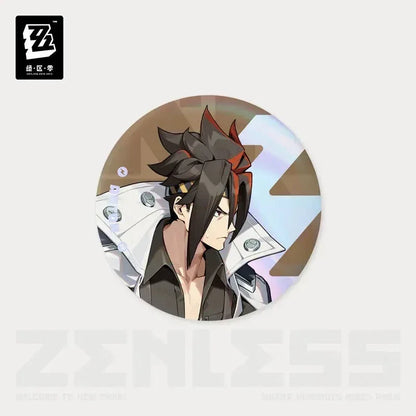 Zenless Zone Zero Time Signal Research Series Tinplate Badge Anton Ivanov ACG Go Anime www.acg-go.com Alexandrina Sebastiane (Rina), Anby Demara, Anton Ivanov, Badge, Belle, Ben Bigger, Billy Kid, Corin Wickes, Ellen Joe, Grace Howard, Koleda Belobog, Nekomiya Mana, Nicole Demara, Soldier 11, Von Lycaon, Wise