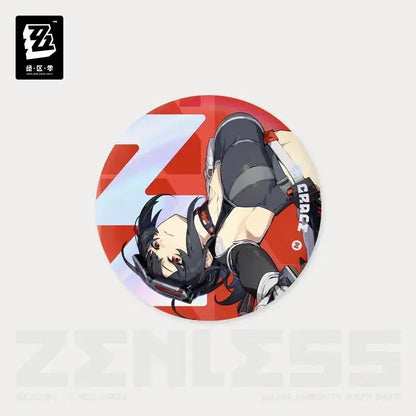Zenless Zone Zero Time Signal Research Series Tinplate Badge Grace Howard ACG Go Anime www.acg-go.com Alexandrina Sebastiane (Rina), Anby Demara, Anton Ivanov, Badge, Belle, Ben Bigger, Billy Kid, Corin Wickes, Ellen Joe, Grace Howard, Koleda Belobog, Nekomiya Mana, Nicole Demara, Soldier 11, Von Lycaon, Wise
