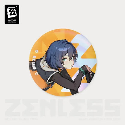 Zenless Zone Zero Time Signal Research Series Tinplate Badge Belle ACG Go Anime www.acg-go.com Alexandrina Sebastiane (Rina), Anby Demara, Anton Ivanov, Badge, Belle, Ben Bigger, Billy Kid, Corin Wickes, Ellen Joe, Grace Howard, Koleda Belobog, Nekomiya Mana, Nicole Demara, Soldier 11, Von Lycaon, Wise