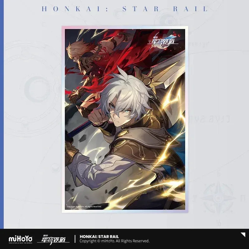 Honkai: Star Rail Light Cone Series Acrylic Shikishi Cardboard Victory In a Blink ACG Go Anime www.acg-go.com Anaxa, Argenti, Art Decor, Aventurine, Bailu, Black Swan, Blade, Cardboard, Castorice, Cipher, Dan Heng, Feixiao, Fu Xuan, Gepard, Huohuo, Hyacine, Kafka, Light Cone, Lingsha, Luka, Luocha, March 7th, Moze, Mydei, Rappa, Robin, Shikishi, Sparkle, Sushang, Tribbie, Yanqing, Yukong