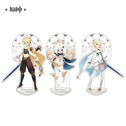 Genshin Impact Traveler Character Stand Aether ACG Go Anime www.acg-go.com Aether, Character Artwork, Lumine, Paimon, Stand