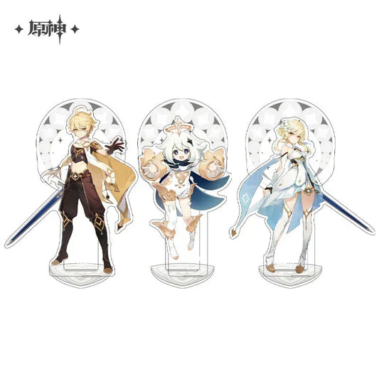 Genshin Impact Traveler Character Stand Aether ACG Go Anime www.acg-go.com Aether, Character Artwork, Lumine, Paimon, Stand