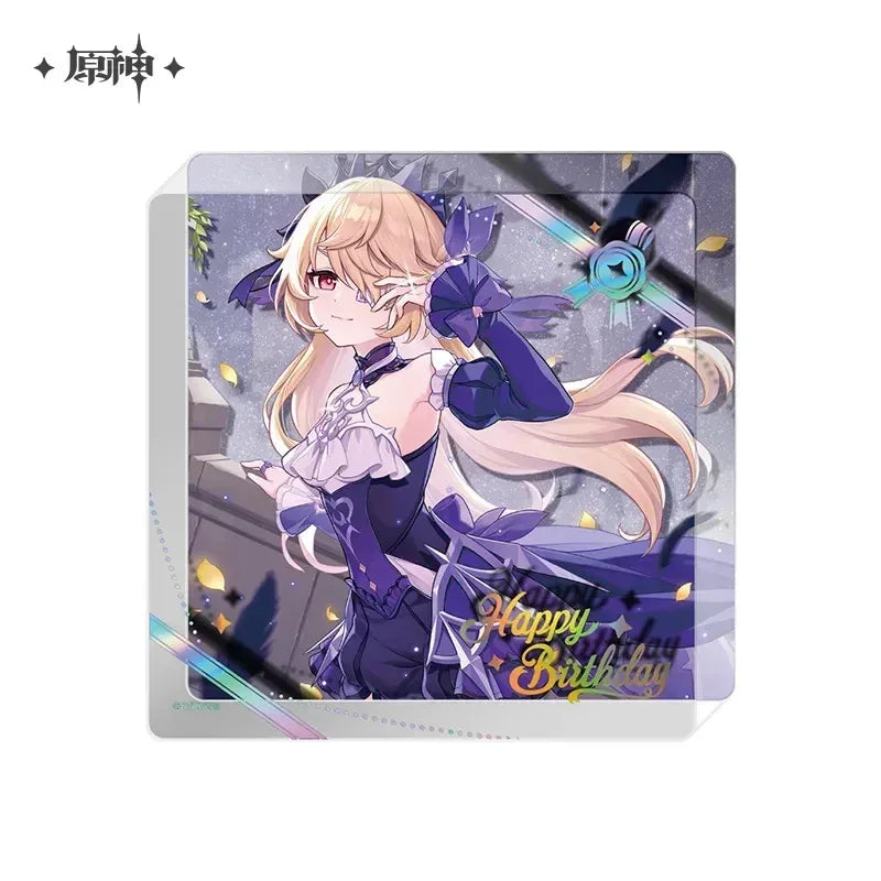 Genshin Impact The Day of Destiny Series Thick Acrylic Coaster 2025